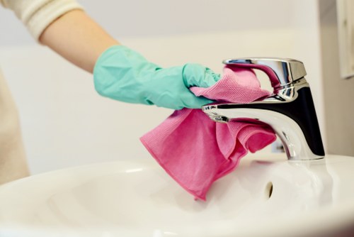 Sustainable cleaning and recycling operations in Putney