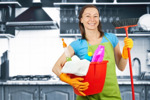 Commercial deep cleaning for a Putney business premises and shared spaces