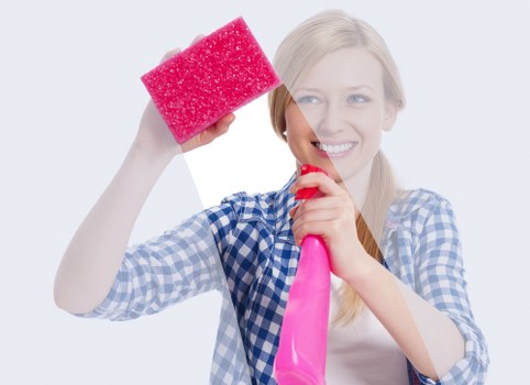 Regular house cleaning for a Putney family household